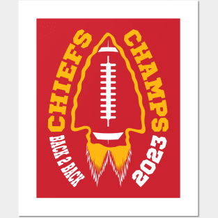 Chiefs Champs 2023 Posters and Art